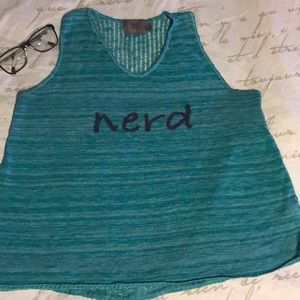 Sweet & Sinful “NERD” knit top